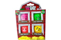NeeDoh Barnyard Fuzzball Squishy Fidget Toy 4-Pack