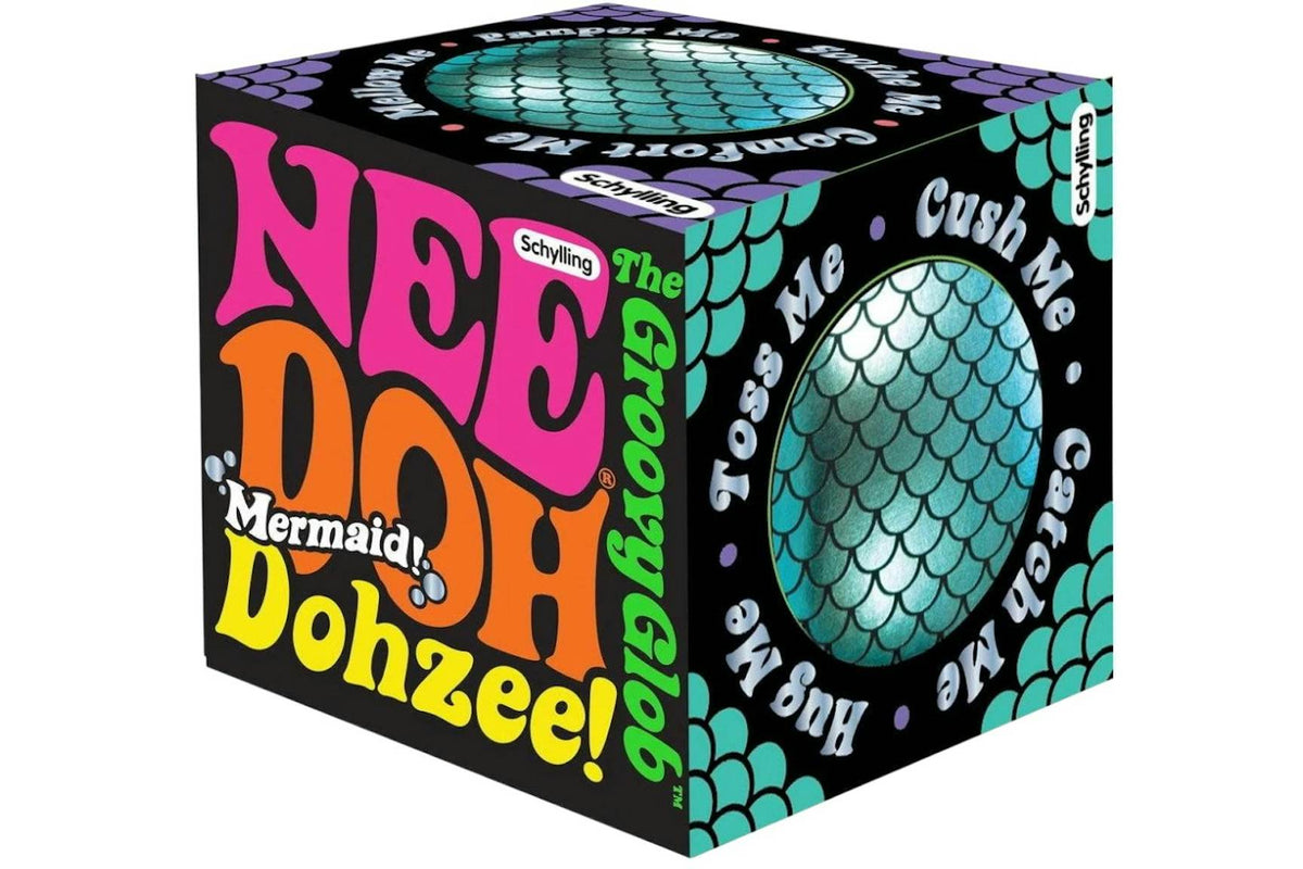 NeeDoh Mermaid Groovy Glob Squishy Fidget Toy