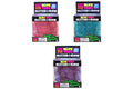 NeeDoh Nice Cube Glitter and Glow Squishy Fidget Toy Set of 3 Pink/Purple/Blue