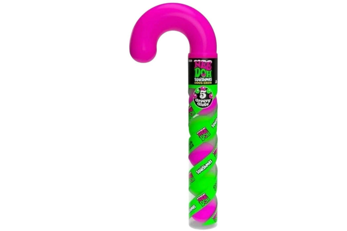NeeDoh Squishmas Cool Cane Squishy Fidget Toy