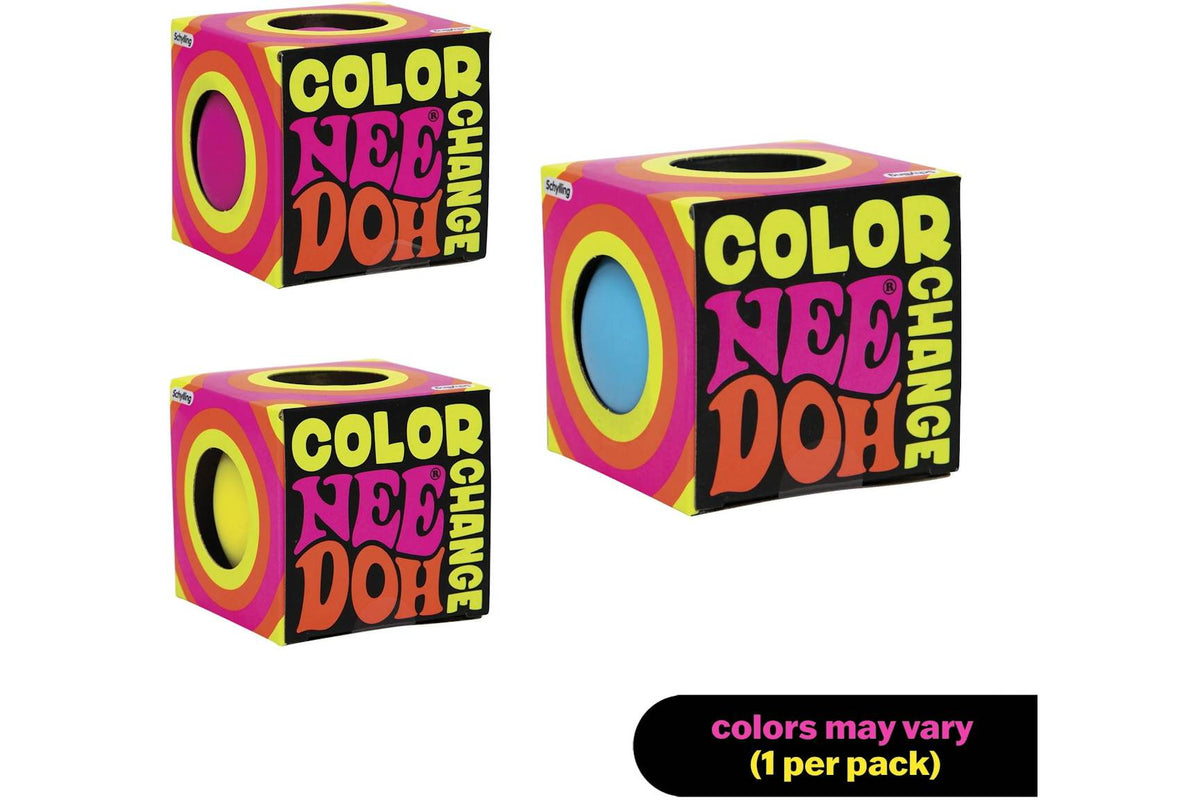 NeeDoh Color Change set of 3 Squishy Fidget Toy